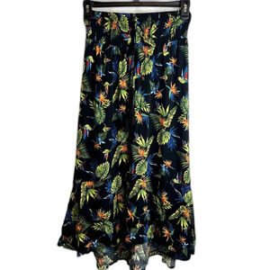 No Boundaries Tropical Front Slit Skirt JRS Size‎ M(7-9)